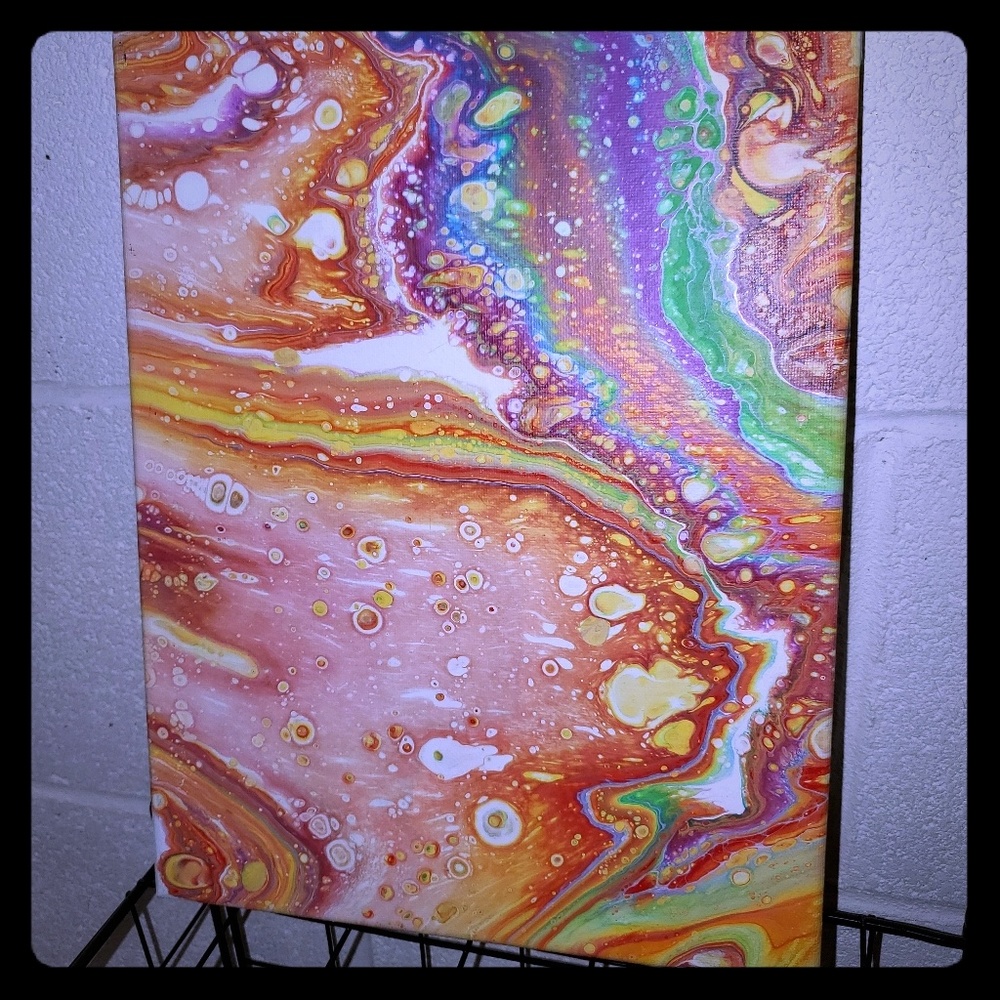 9x12 abstract art original painting